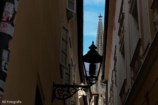 ...wunderschöne schmale Gassen gibt es in der Altstadt...