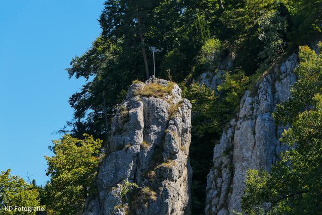 ...die Steinerne Jungfrau wird der Felsen genannt..