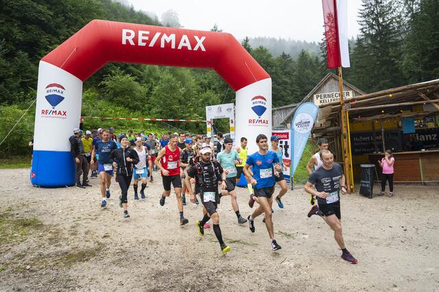 Start zum "Re/max Voigas17" beim Pernecker Kellerfest in Bad Ischl. | Foto: Marc Schwarz