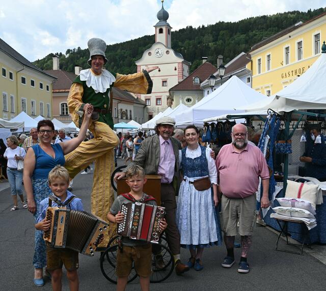 Gmünd wurde zur lebendigen Kunstbühne | Foto: Stadtgemeinde Gmünd