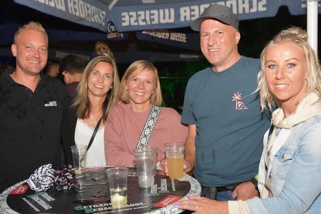 Die Stimmung beim Harter Aufest war bestens. Zahlreiche Besucher waren dabei.  | Foto: privat