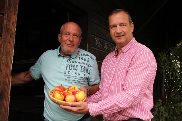 Schwager und Glanzer stehen hinter dem Projekt "Molzbichl presst" | Foto: Glanzer