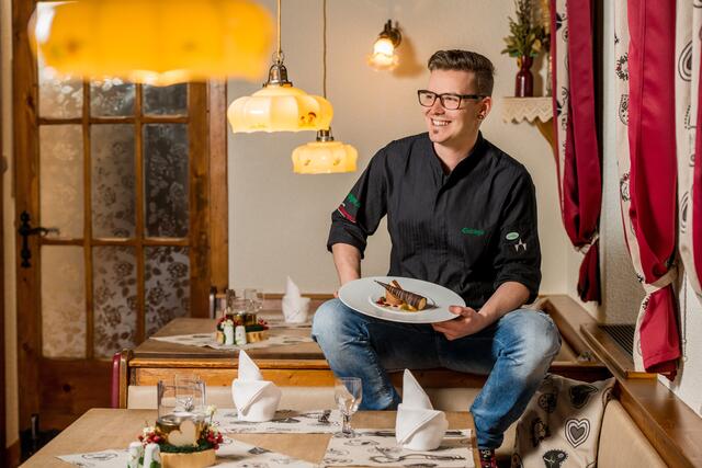 Haubenkoch Christoph Puchegger kocht am 29.8. | Foto: NÖW©Rita Newman