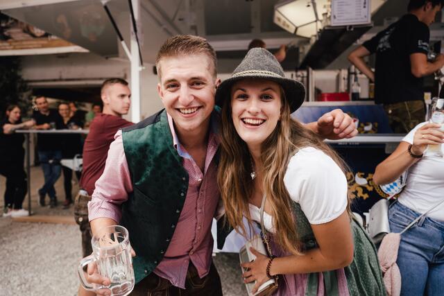 Martin und Lisa hatten viel Spaß.