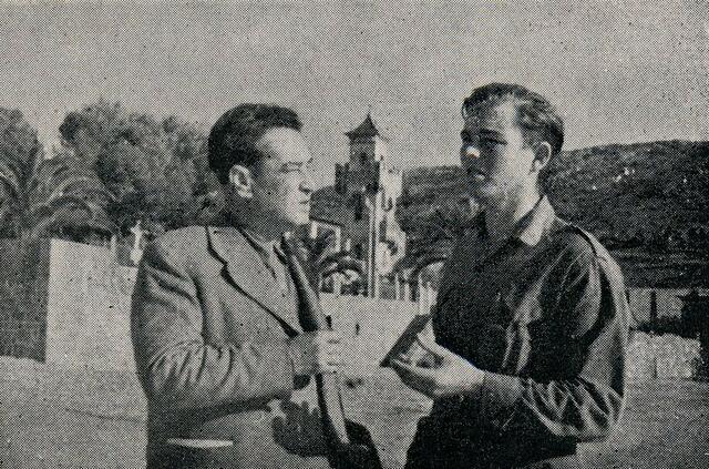 Egon Erwin Kisch (li.) und Max Bair im Jahr 1937 | Foto: Tiroler Landesmuseum