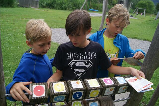 Im Nationalpark Zentrum in Mittersill gilt es ein spannendes Rätsel zu lösen. | Foto: Eike Krenslehner