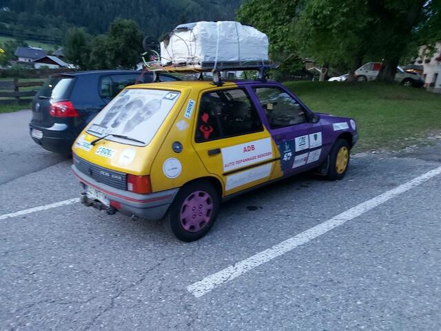 Die Tour dient einem guten Zweck. 