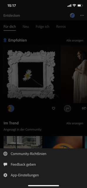 Mit unserem App-Tipp der Woche "Lightroom" können auf hohem Niveau Fotos bearbeitet werden. Lightroom gibt es kostenlos für IOS und Android. In-App-Käufe ermöglichen weitere Funktionen. | Foto: Screenshot