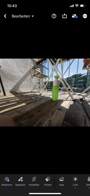 Mit unserem App-Tipp der Woche "Lightroom" können auf hohem Niveau Fotos bearbeitet werden. Lightroom gibt es kostenlos für IOS und Android. In-App-Käufe ermöglichen weitere Funktionen. | Foto: Screenshot