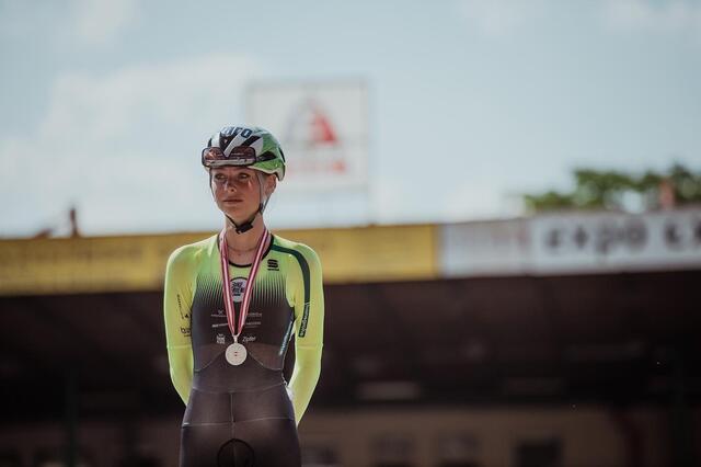 Emelie Bauböck war bei den Österreichischen Bahnmeisterschaften sehr erfolgreich. | Foto: Radsportverband