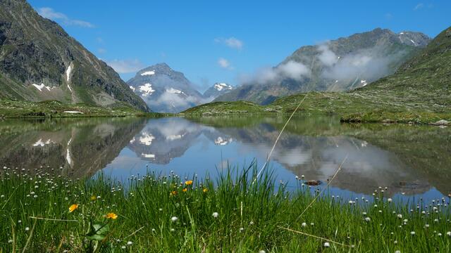 Hier seht ihr z.B. das Lungauer Siegerfoto: Mit diesem Lieblingsplatzerl-Bild vom dritten Lanschitzsee im Lessachtal gewann Regionautin Klothilde Schnedl. | Foto: Klothilde Schnedl