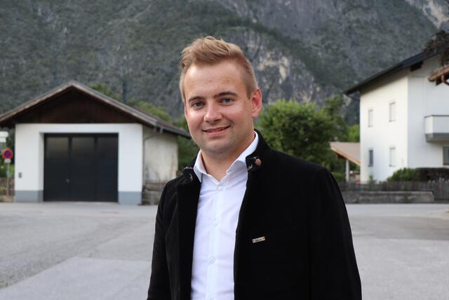 Tiroler Landtagswahl 2022: Dominik Traxl aus Zams kandidiert auf Platz sieben der Landesliste der Tiroler Volkspartei. | Foto: Othmar Kolp