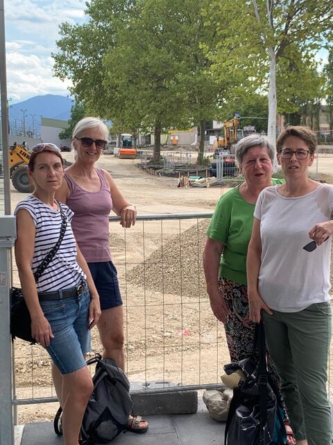 Dunja Spies, Renate Birkelbach, Irma Bauer, Anna Spies.  | Foto: Gudrun Ehrenfelder/BüLi