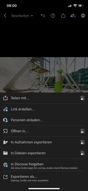 Mit unserem App-Tipp der Woche "Lightroom" können auf hohem Niveau Fotos bearbeitet werden. Lightroom gibt es kostenlos für IOS und Android. In-App-Käufe ermöglichen weitere Funktionen. | Foto: Screenshot