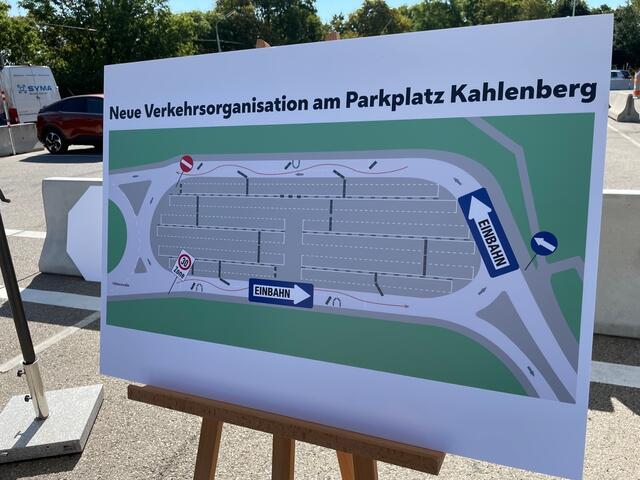 Ein neues Einbahnensystem soll für mehr Sicherheit sorgen. | Foto: Johannes Reiterits/RMW