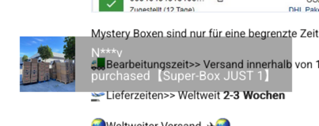 Bestellungen werden vorgetäuscht | Foto: Screenshot