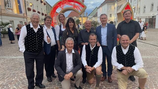 Helmut Wildhaber (5. v.l., hintere Reihe) leitete zum 16. Mal die Ausbildung der Kärntner Chorsolisten. | Foto: Privat