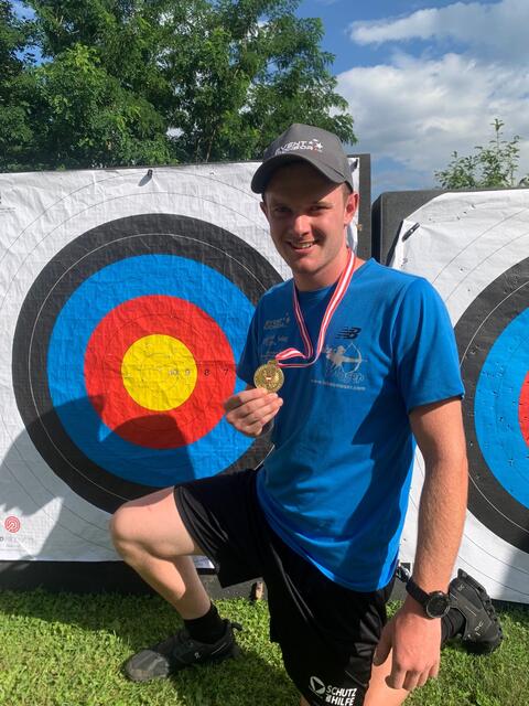 Lukas Moser hofft nach nationalen Edelmetallehren nun auf internationales Gold, Silber oder Bronze.  | Foto: Moser/KK