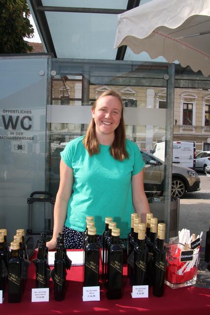 Ilse Krenns "Veltsam": Veltliner-Balsamico. "Weintgrauben - und sonst nix!"