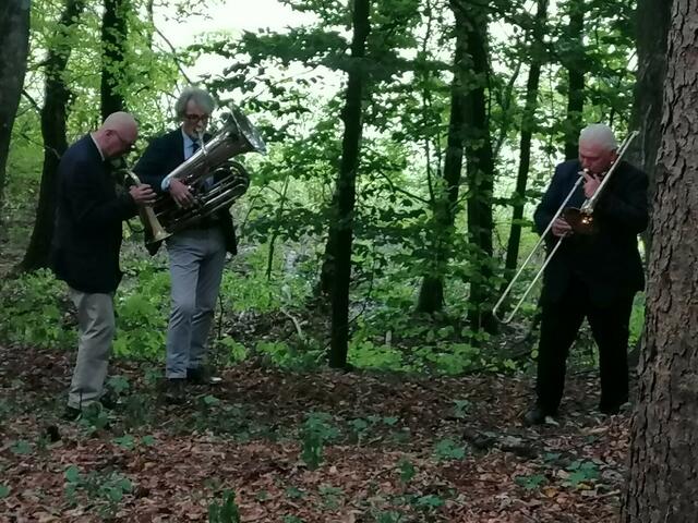 Die Jazzformation "Pipe-Trio" besteht aus Franz Koglmann, Raoul Herget und Rudolf Ruschel (v.l). | Foto: Marktgemeinde Gnas