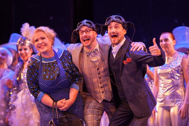 Susanna Hirschler, Niklas-Sven Kerck und Nicolas Huart.

