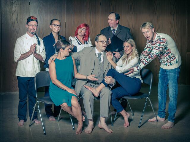 1. R.: Marina Vorraber, Anton Loidolt, Sabrina Ponsold
2. R.: Roland Edlinger, Lisa Pirstinger, Bettina Elmer, Franz Reisinger, Philipp Harrer | Foto: FotoGlick