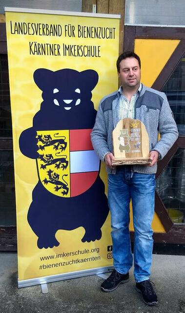 Die Woche Spittal gratuliert Gernot Ortner zum Bär in Gold! | Foto: BZV Dellach im Drautal 