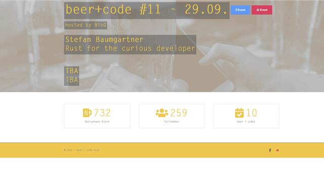 Beer + Code Ried wurde von einer Hand voll gleichgesinnter Softwarenwickler 2018 ins Leben gerufen. Es handelt sich um eine Event-Reihe, wo sich ProgrammiererInnen aus der Region in einer lockeren Runde austauschen. Die Treffen finden direkt in verschiedenen (interessanten) IT-Firmen der Region statt. Jedes Event umfasst zwei Vorträge, anschließend klingt der Abend im lockeren Beisammensein aus bei Bier und Pizza aus. | Foto: Beer + Code Ried