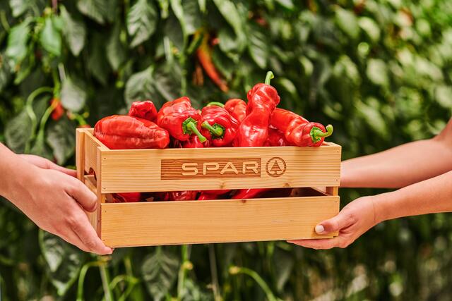 Bio-Spitzparika vom BIOhof Geinberg bei SPAR erhältlich © SPAR / Brunnbauer: | Foto: PG Studios