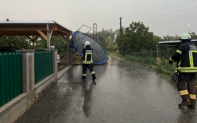Der Sturm hatte eine enorme Kraft. | Foto: FF Gedersdorf