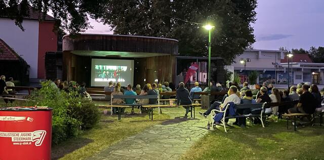 Ein toller Erfolg der SPÖ und der SJ des Bezirkes war das erste Sommerkino in der Marktgemeinde Frauental | Foto: SJ Deutschlandsberg
