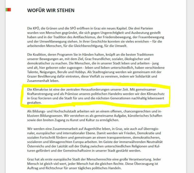 Regierungsprogramm der aktuellen Grazer Stadtregierung, Seite 1

https://b.ds.at/2021/11/13/Grazer-Regierungsprogramm-der-KPOe-Gruenen-SPOe-Koalition.pdf