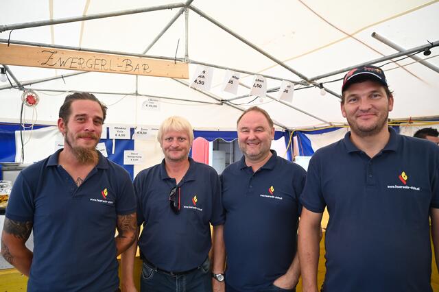 Auch einige Kameraden der Feuerwehr Stein im Jauntal waren unter den Besuchern