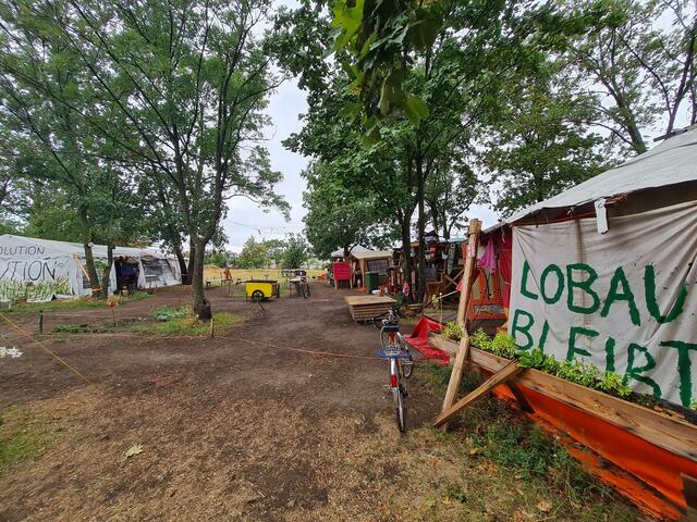 Wie Aktivistin Lena Schilling der BezirksZeitung sagte, ist das Protestcamp bis zum 30. September angemeldet.  | Foto: zVg