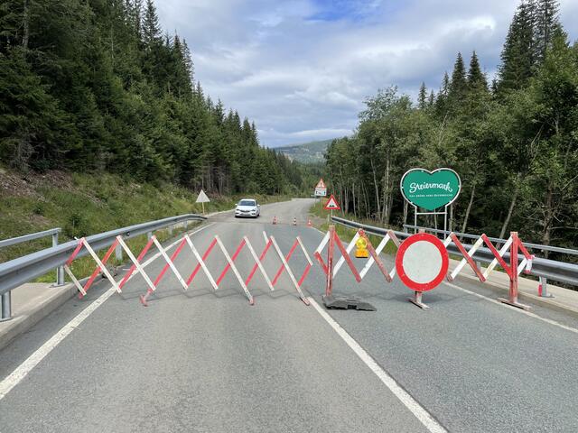 Auf der Flattnitzer Straße wird eine Totalsperre eingerichtet. | Foto: Land Stmk