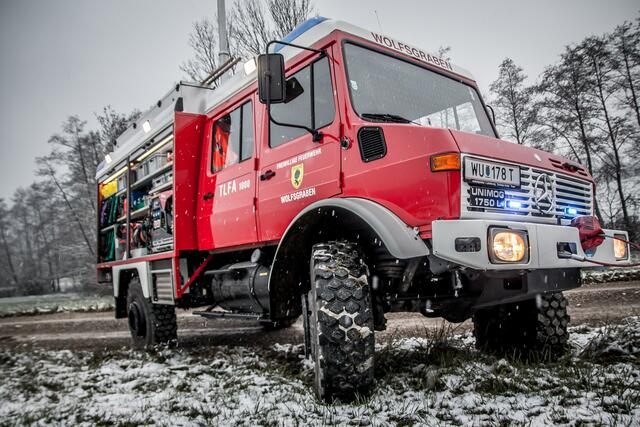 Der Unimog: der ganze Stolz der Feuerwehr Wolfsgraben wurde vor einigen Jahren komplett saniert, weil er einzigartig ist. | Foto: Marlene Trenker