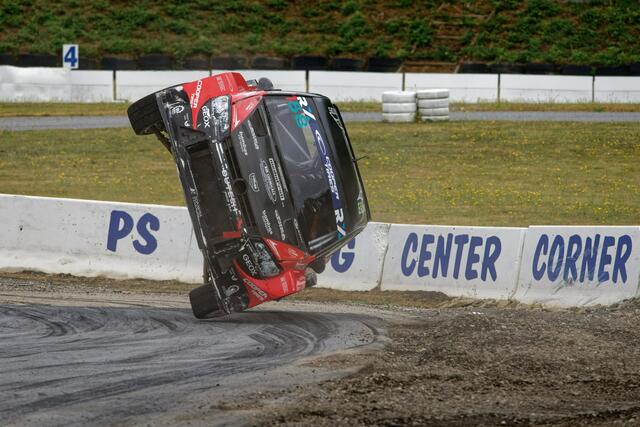 Spektakuläre Einlage von Dominik Senegacnik. | Foto: RCC-Süd