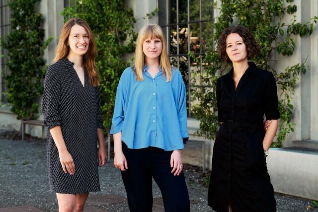 Team des Vereins Lichtstadt: Sarah Kirsch, Sina Wagner, Dagmar Fuchs (rechts) | Foto: Miro Kuzmanovic