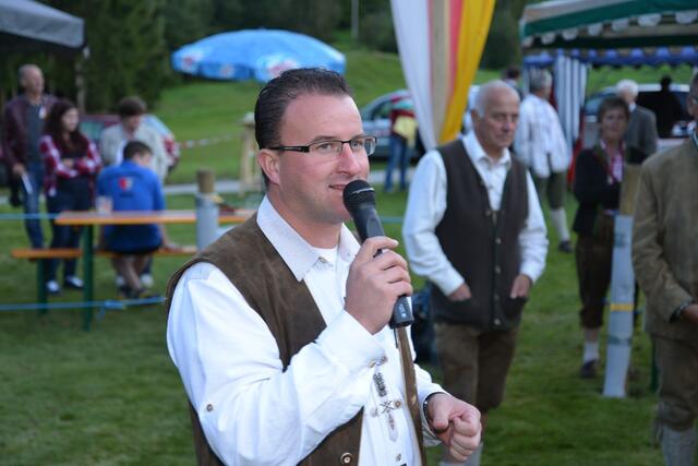 DG Obmann Peter Gruber lädt zum Traditionsringen. | Foto: Privat