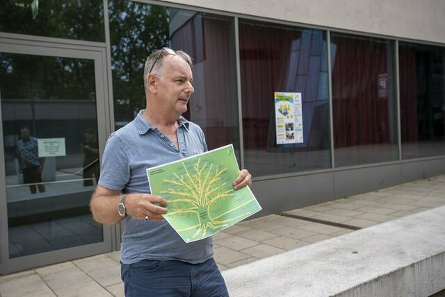Ein Vertreter des Projektteams von "Smarter Together" wird alle Projekte genauer erklären. | Foto: IBA Wien/Agnes Ackerl