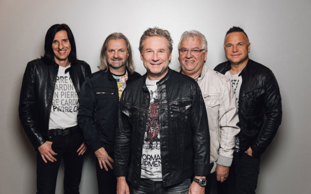 Die „Nockis“ mit Frontmann Friedl Würcher (Mitte) gastieren auch am Donnerstag beim Leobener Wiesenfest 2022. | Foto: Attiosani/Viertbauer