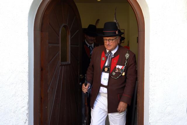 Die Lieferinger Prangerschützen werden am 4. September 2022 im bayerischen Mühldorf mit dabei sein.  | Foto: Land Salzburg/Sophie Huber-Lachner