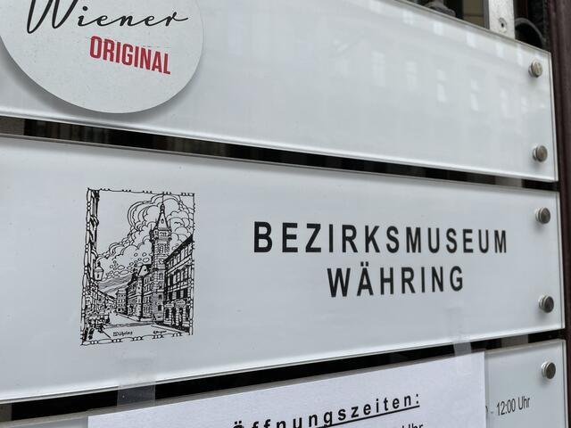 Das Bezirksmuseum in Währing öffnet nach der Sommerpause wieder seine Pforten. | Foto: Johannes Reiterits