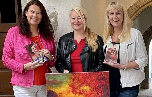 Von links: Ingrid Eckerstorfer, Manuela Eibensteiner und Jana Beck. | Foto: Privat
