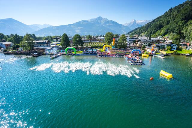 Dieses Wochenende findet der Ironmann 70.3 zum zehnten Mal in Zell am See-Kaprun statt. | Foto: Zell am See-Kaprun Tourismus