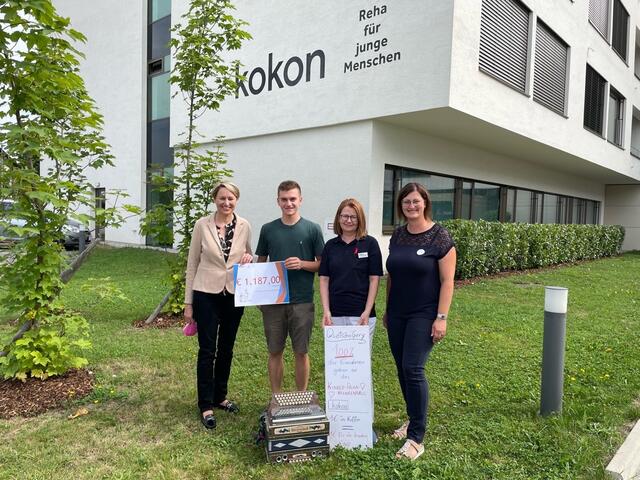 (V. l.) Elisabeth Radon, Gerald Lackner, Evelyn Lechner und Klara Schön. | Foto: BRS 