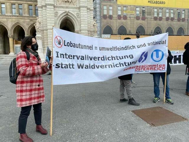 Lobautunnel, S1 und "Stadtstraße" gehören laut den Projektgegnern zusammen. | Foto: Sequenz