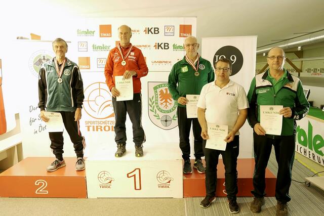Auch in der Disziplin Stehend frei auf die 100m Distanz konnte Raimund Felderer den ersten Rang und damit Gold für Tirol gewinnen | Foto: Christian Kramer, TLSB