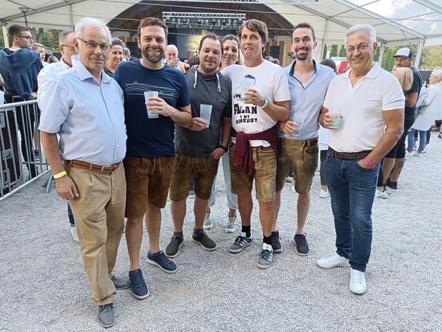 Minis Jugendfreunde aus Forstau waren in guter Stimmung 