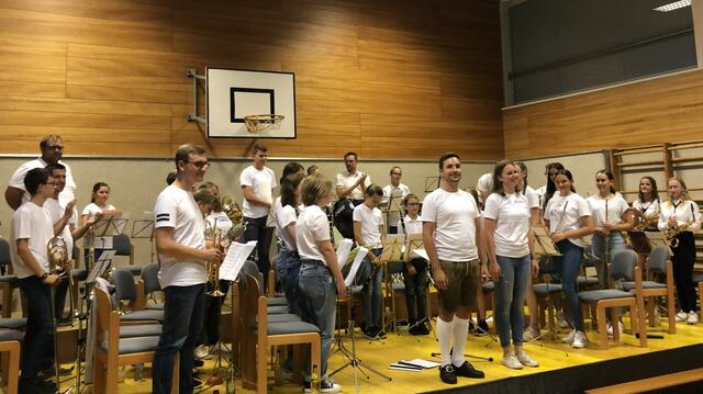 Flying Notes, die Jungmusiker aus den Gemeinden St.Georgen, Mörschwang und Weilbach | Foto: privat
